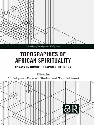 cover image of Topographies of African Spirituality